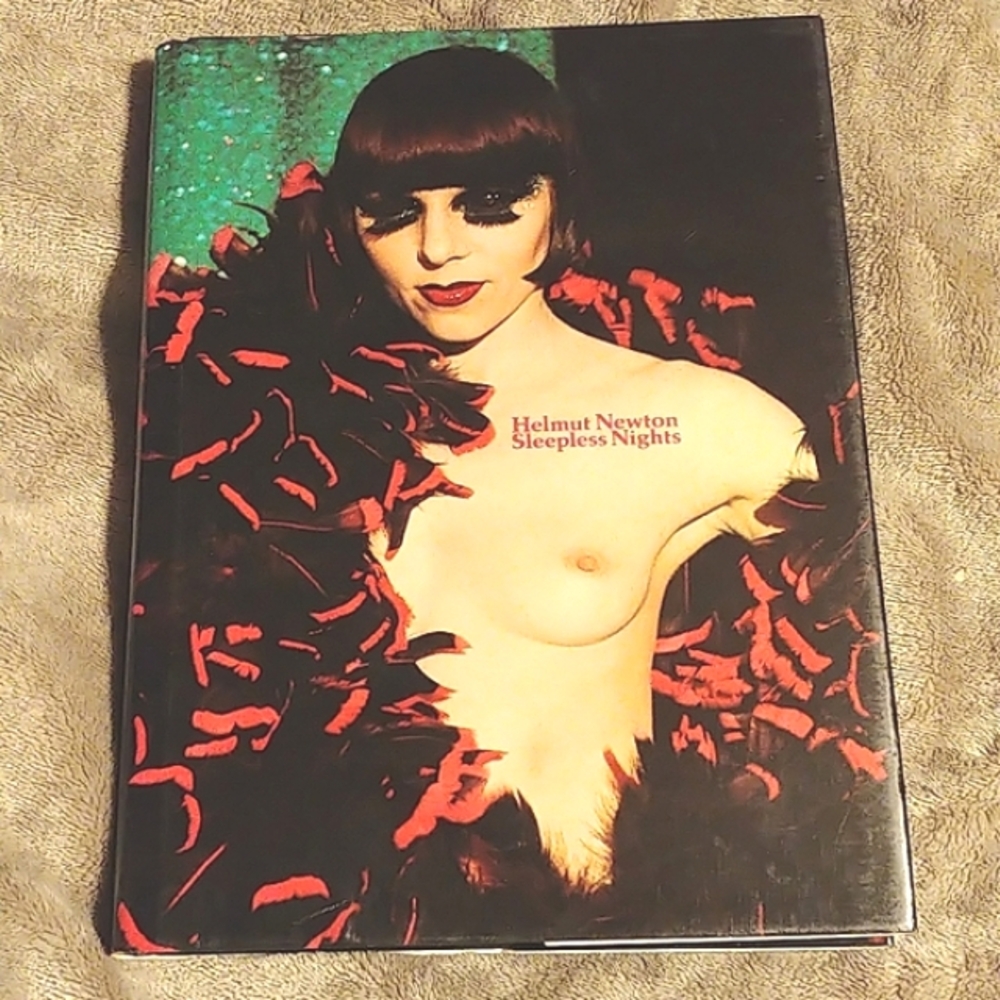 Helmut Newton-Sleepless Nights Photography Book, Vintage Collectible 1st Editon